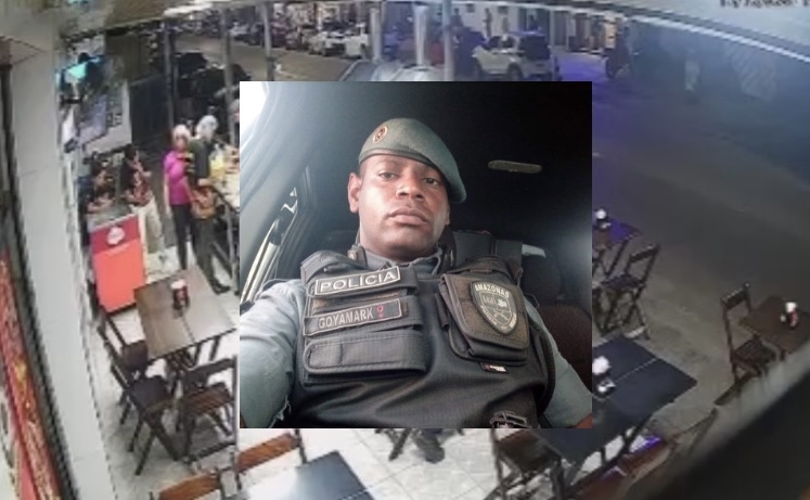 Video mostra o momento em que policial é assassinad0 a tir0s no Educandos; veja