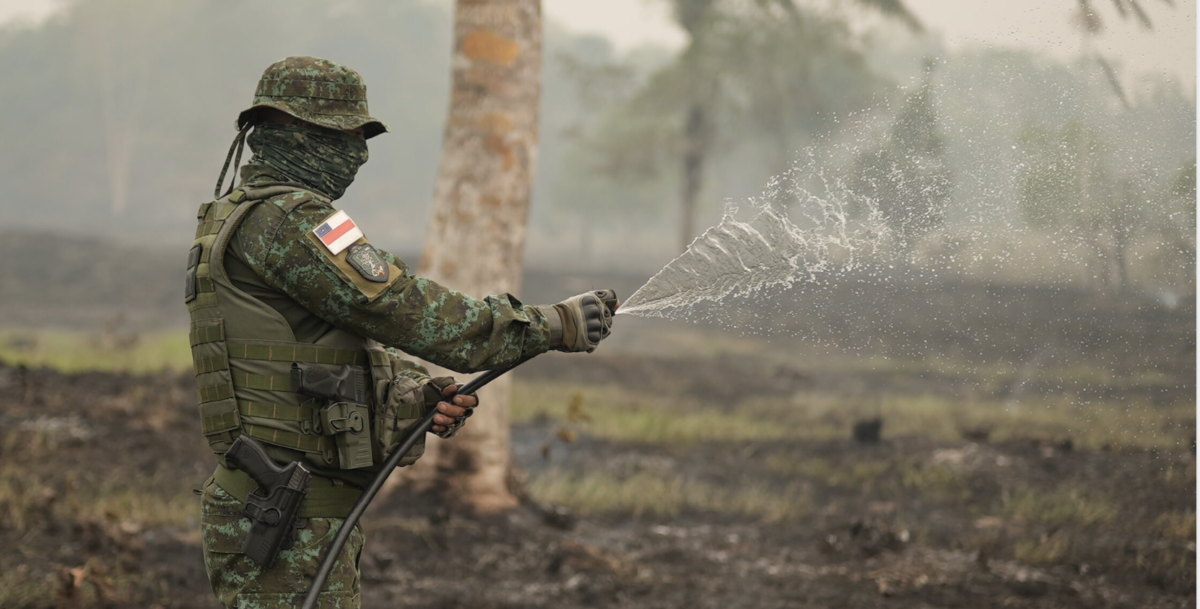 Diminui 93% o número de focos de queimadas na Região Metropolitana de Manaus