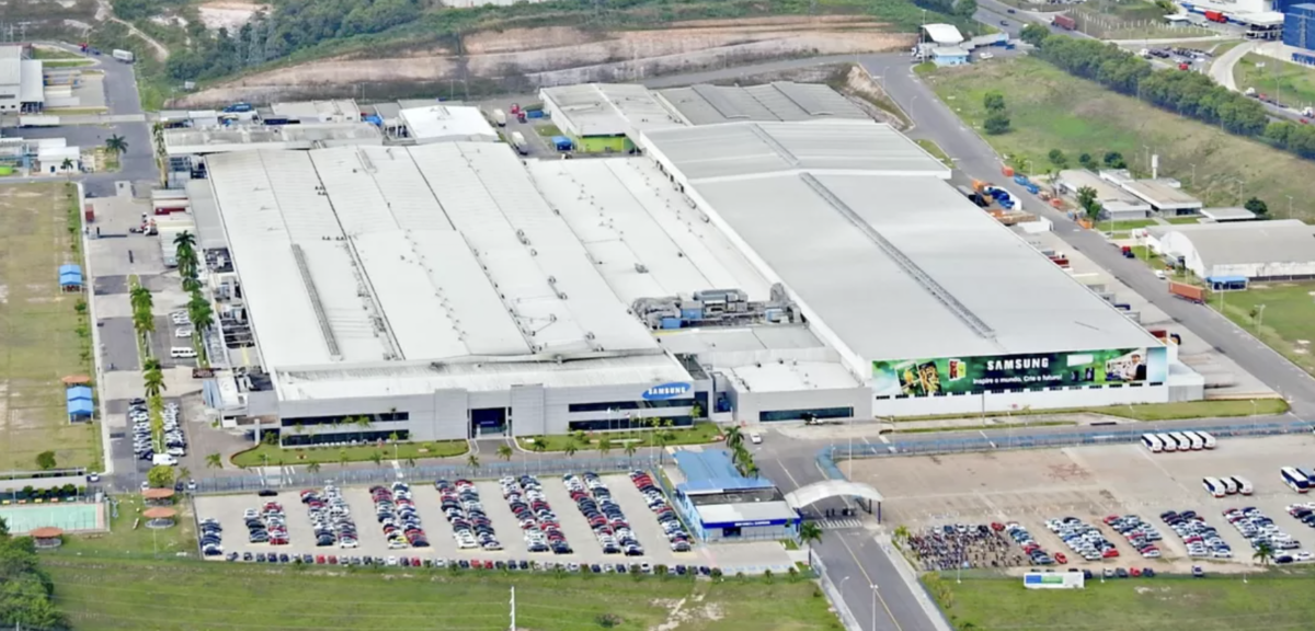 Devido à seca histórica, Samsung decide suspender produção de TV e ar-condicionado na Zona Franca de Manaus