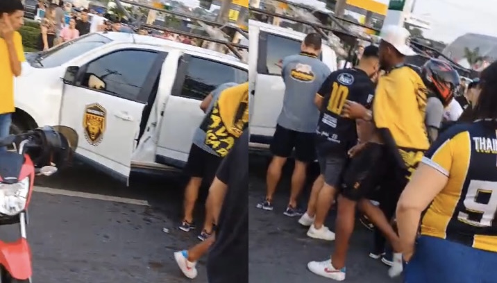 Grave acidente após festa do Amazonas FC deixa vários ferid0s em Manaus; veja vídeos