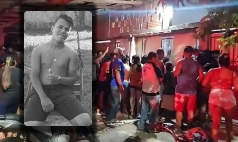 ‘A última diversão’: jovem é mort0 a t1ros enquanto jogava baralho em Itacoatiara; veja