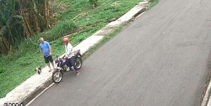 Bandido vai assaltar pai de família e é surpreendido com pist0la apontada para sua c4beça, em Manaus; veja vídeo