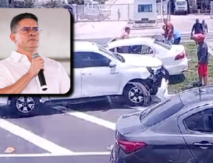 David Almeida sofre acidente de carro em Manaus