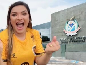Joana Darc entra na mira do TCE-AM após destinar emendas para o Amazonas FC