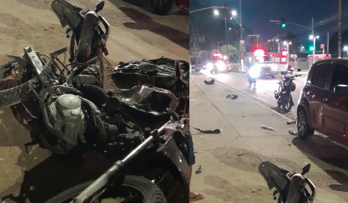 Motociclista é atropel4do durante “racha” de veículos de luxo no São Jorge; veja vídeo