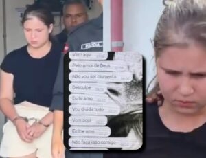 Mãe que assassinou filha de 1 ano desce pro presídio; vídeo