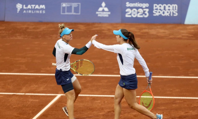 Brasil brilha com medalhas de ouro no Tênis e na Canoagem Slalom no Pan de Santiago