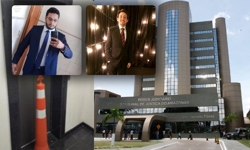 Urgente: funcionários que estavam dentro de elevador que despencou no TJAM são identificados; saiba quem são