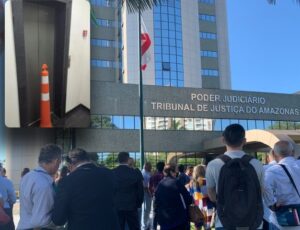 URGENTE: sobe para 7 número de feridos no elevador no TJAM; pai e filho estão entre as vítimas