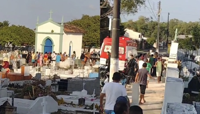 Jovem é ass4ssinad0 enquanto acendia vela para o irmão em cemitério no Dia de Finados; veja vídeo