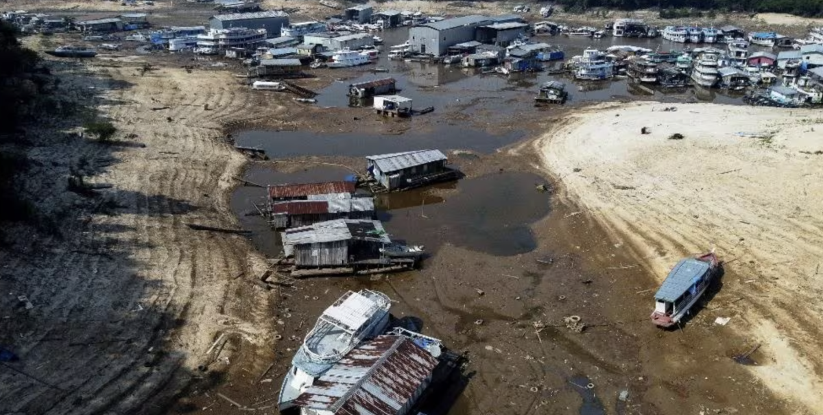 Seca histórica: Rio Negro subiu 44 centímetros em uma semana
