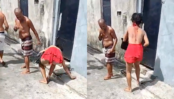 Sextou: amigas ‘boazudas’ rolam no asfalto para decidir quem vai dormir com galã após bebedeira; veja vídeo