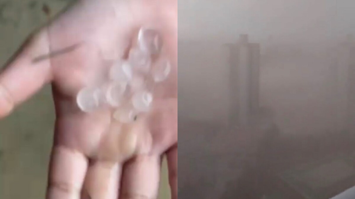 Vendaval, tempestade de areia e chuva de granizo deixa população de Manaus apavorada: “é o fim do mundo!”; veja vídeos