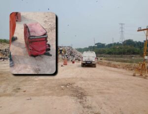 Trabalhadores encontram feto dentro de mochila de delivery no lixão de Manaus