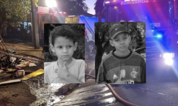 Tragédia: irmãos m0rrem abraçados em casa que pegou fogo no Paraná; veja vídeo