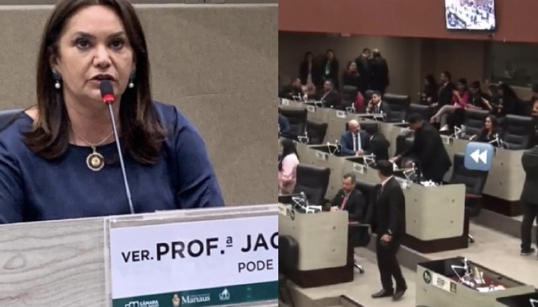 Treta na CMM: Vereadora Prof. Jacqueline é acusada de humilhar garçom ao vivo; veja vídeo