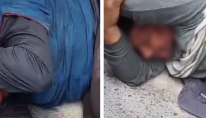 Imagens fortes: suspeitos de assaltos são espanc4dos no Bairro Cidade Nova em Manaus