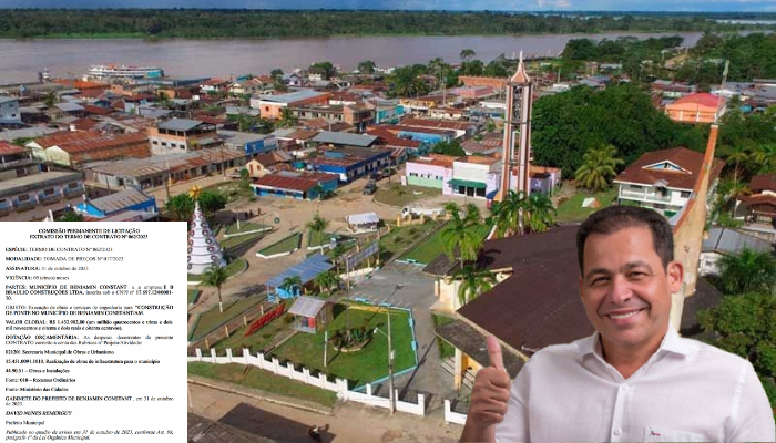 População de Benjamin Constant questiona construção de ponte e contrato milionário