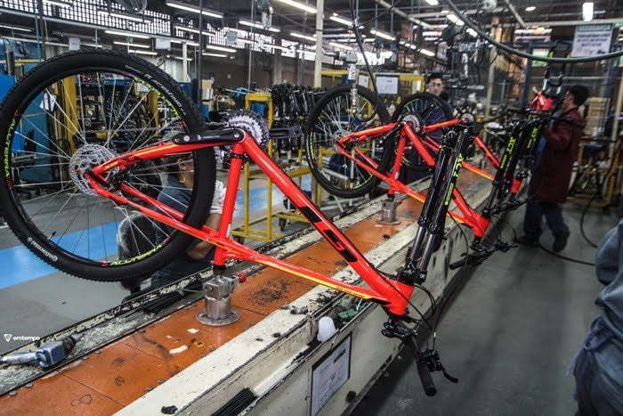 Produção de bicicletas no PIM cai 22,1% em 2023