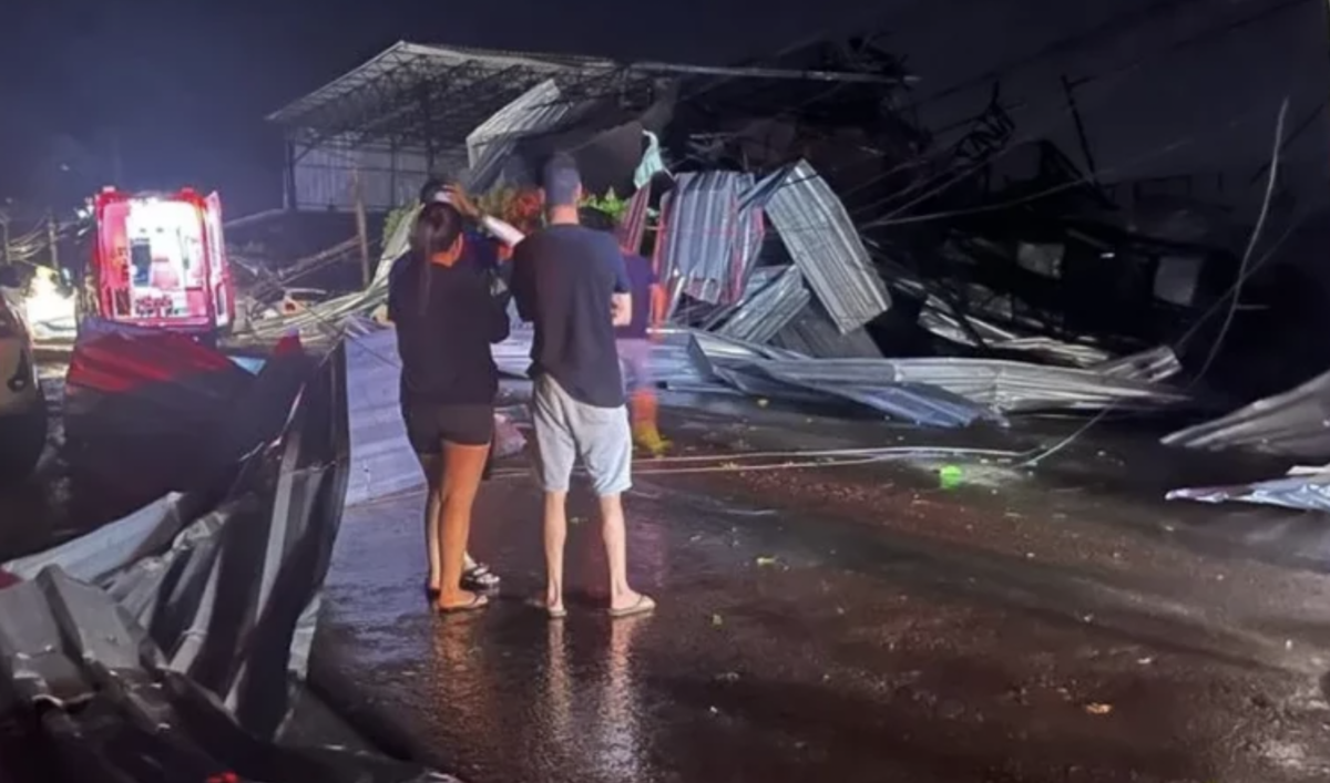 Tragédia: ginásio desaba e deixa vários m0rtos e feridos; veja vídeos