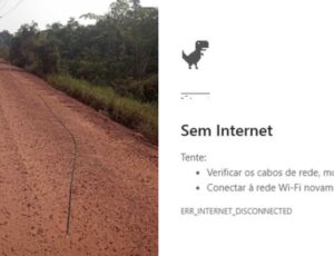 Cabo 'fuleiro' arrebenta na BR-319 e deixa Amazonas e Roraima sem internet
