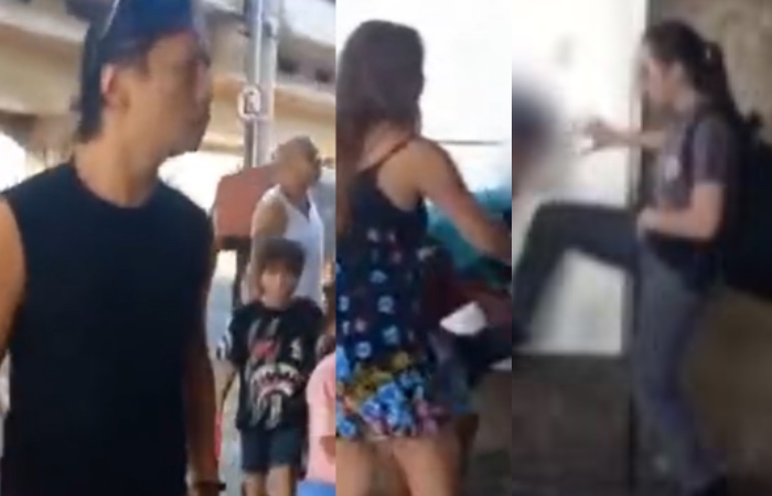 Policial militar se recusa a ajudar e chut4 jovem ameaç4do por homem arm4d0; veja vídeo