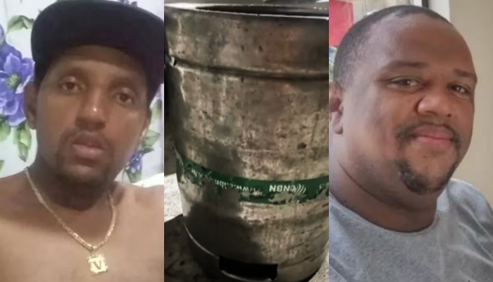 Imagens f0rtes: barril de chopp explode e m4ta dois amigos durante festa de aniversário