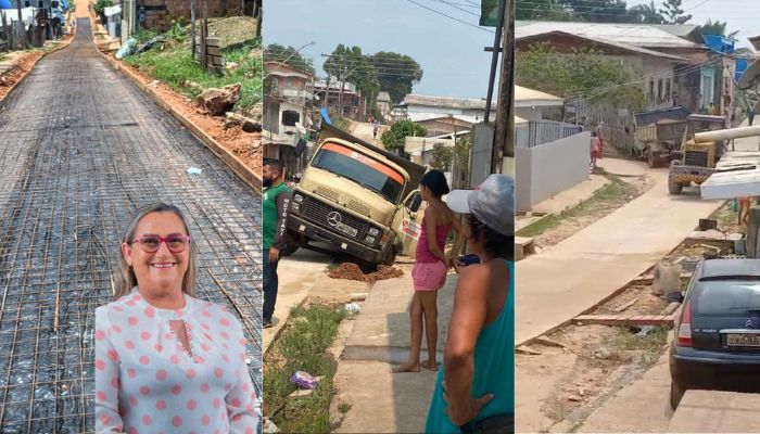 As maravilhas do asfalto em Beruri: derrete mais rápido que sorvete ao sol; afirma moradores