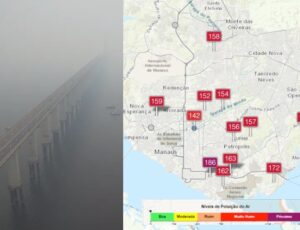 'Pesadelo que não termina': Manaus amanhece novamente com nevoeiro de queimadas; veja vídeo