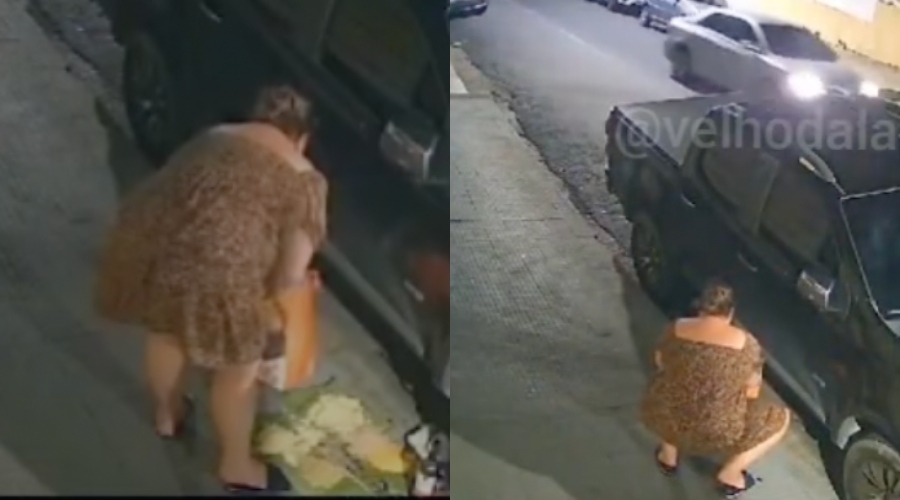 Marido pede divórcio e mulher faz despacho na frente de escritório jurídico em Manaus; veja