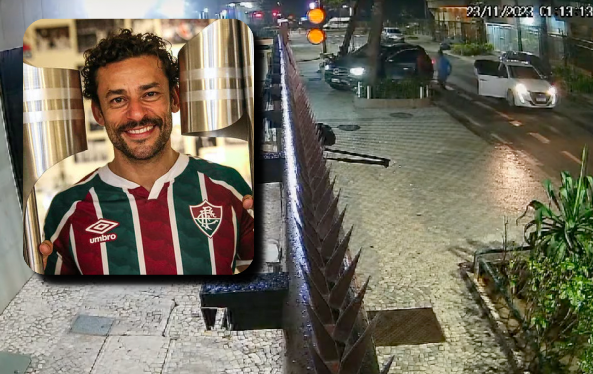 Tudo filmado: Fred, ex-atacante do Fluminense, tem arm4 apontada para c4beça durante assalto; veja
