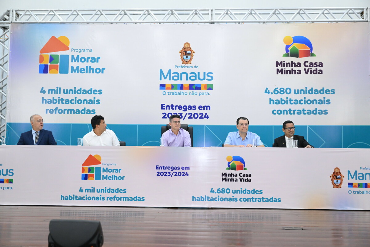 Prefeito lança Morar Melhor para 4 mil famílias e mais 4.680 habitações pelo Minha Casa, Minha Vida
