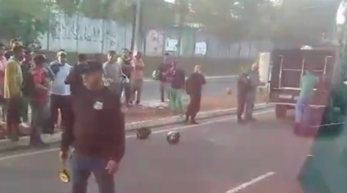 Urgente: trabalhador m0rre em grave acidente na Ponta Negra; veja vídeo