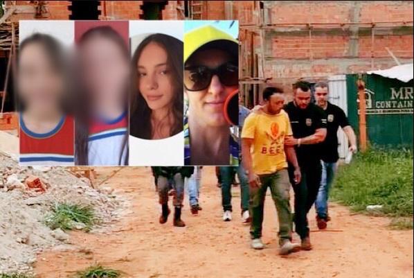 CRIME BRUT4L: pedreiro mat4 e estupr4 dona de casa e suas três filhas; veja vídeo