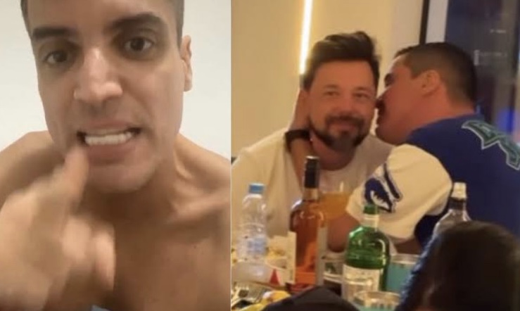 A volta do anzol: Léo Dias se revolta com imprensa após ser flagrado traindo o marido; veja vídeo