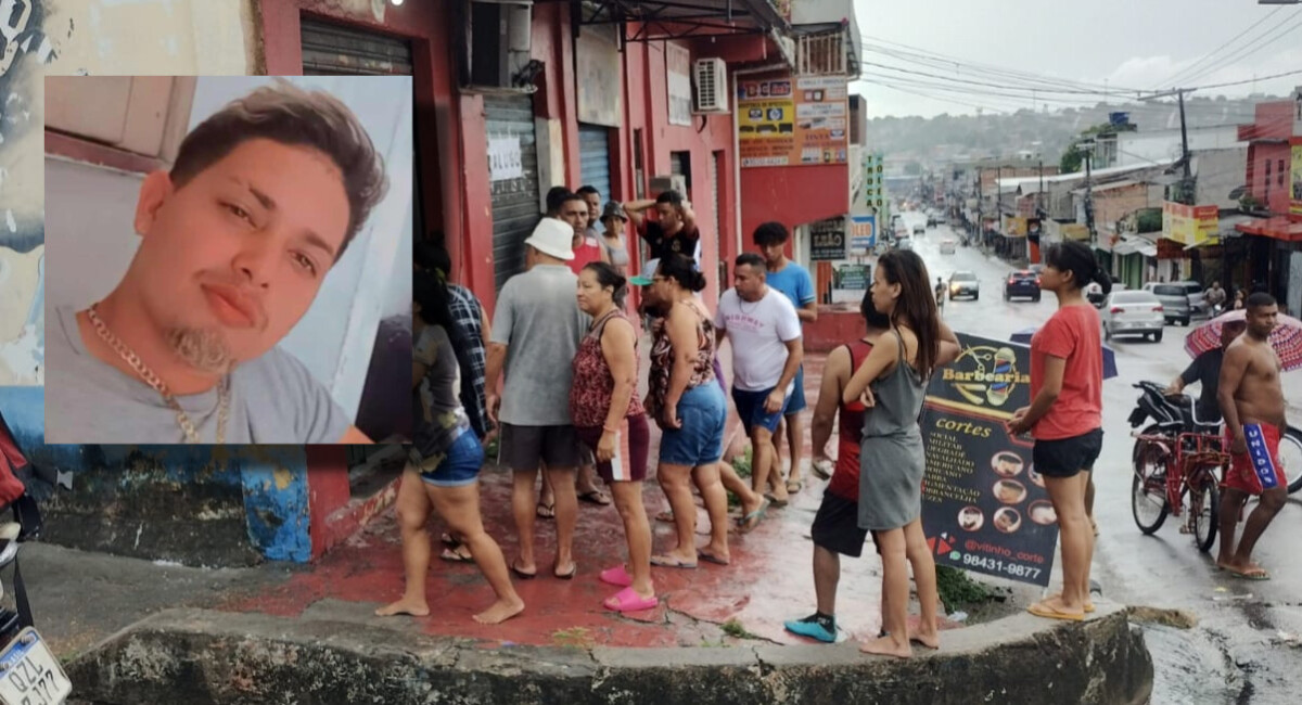 Urgente: vulgo ‘Loirinho’ é execut4d0 em barbearia no Mutirão; imagens f0rtes