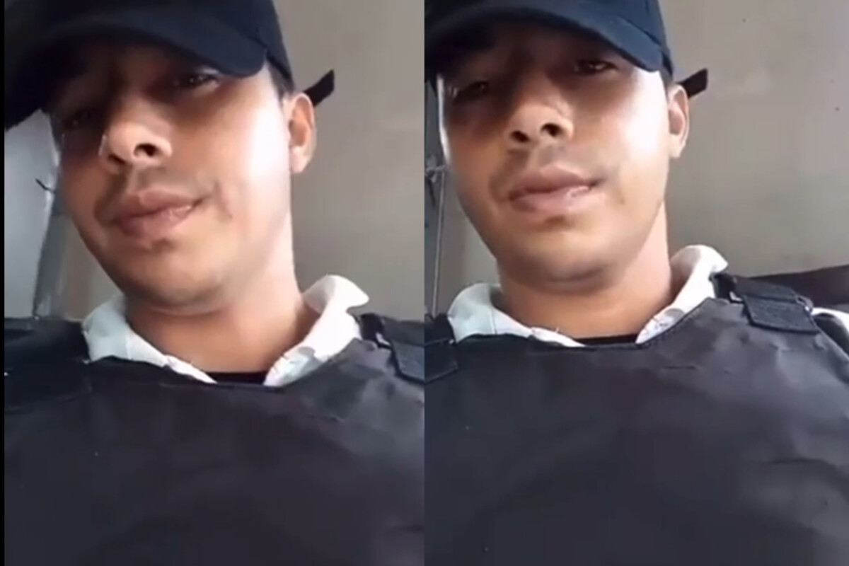 Tudo filmado: segurança registra seus últimos minutos de vida em vídeo assustador; veja