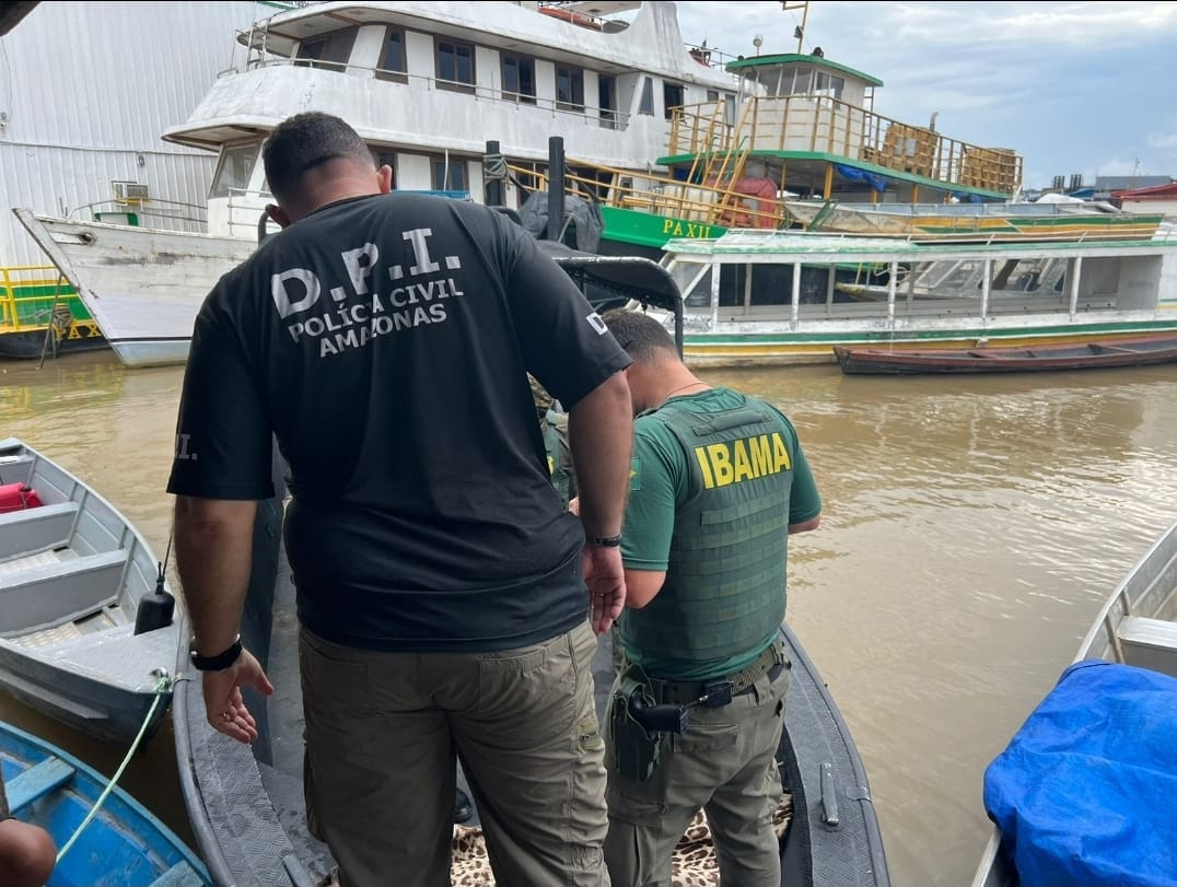 IBAMA flagra comércio de carne de peixe boi e outros crimes ambientais em Coari-AM