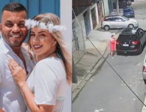 Esposa m0rta pelo próprio marido tinha só 6 meses de casada com PM; veja vídeo