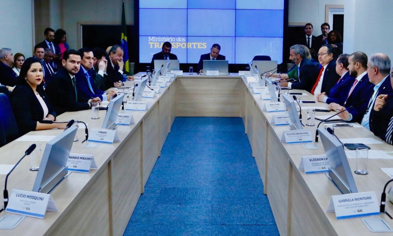 Capitão Alberto Neto acompanha 1ª reunião do GT da BR-319 para fiscalizar trabalhos