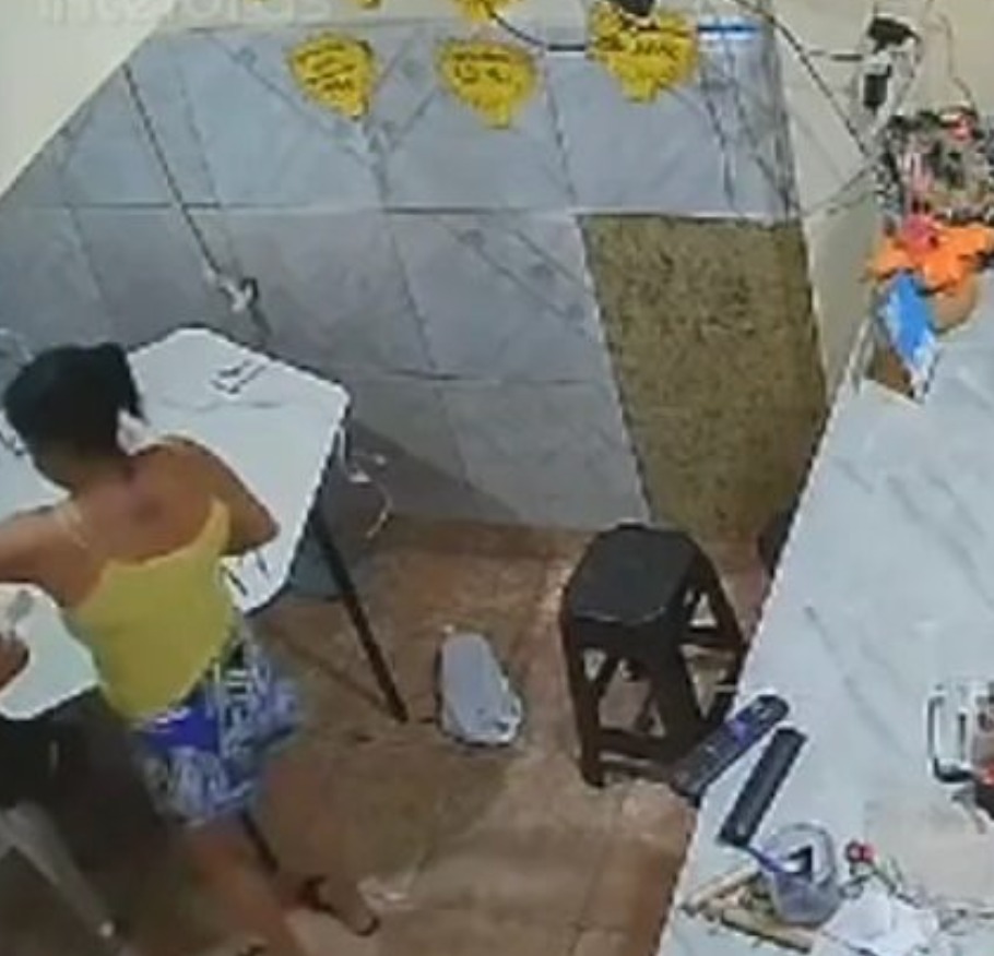 Mulher leva ch1fre e se vinga ateando f0go no marido; veja vídeo