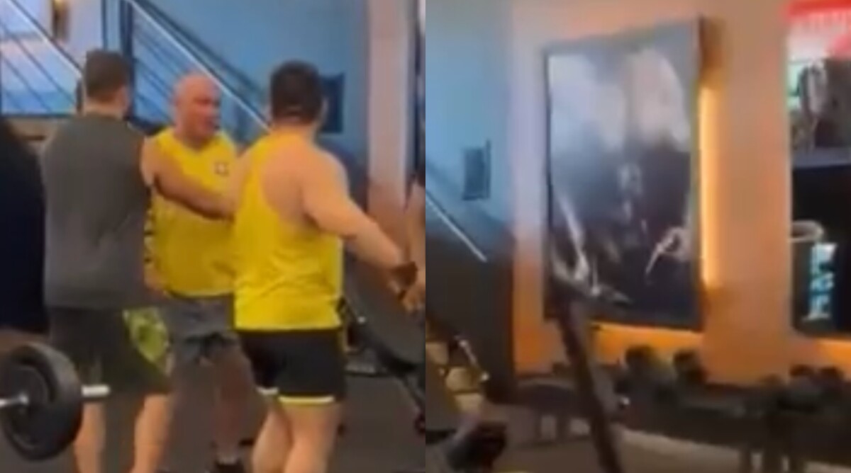 UFC: Policial Militar é filmado agredindo homem dentro de academia