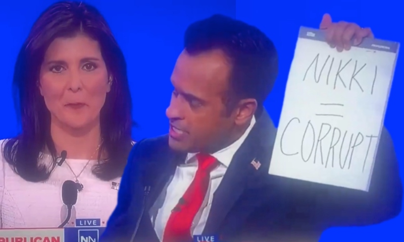 Eleições nos EUA: Vivek desmascara Nikki Haley: ‘Ela está sendo financiada pela BlackRock!’; veja vídeo