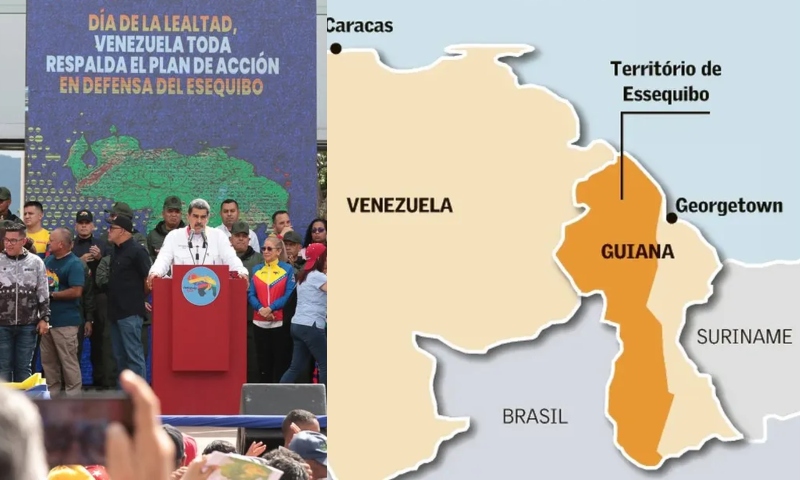 Venezuela x Guiana: Maduro assina decretos para criar Estado de Essequibo