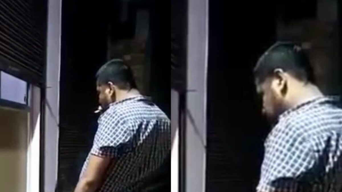 Homem é filmado ur1nando em mulher em situação de rua e vídeo causa revolta; veja