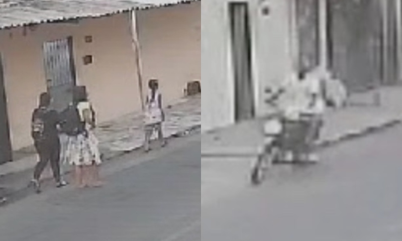 Motociclista “vida loka” atr0pela e quase mat4 irmãs da Igreja no bairro Cidade de Deus; veja vídeo