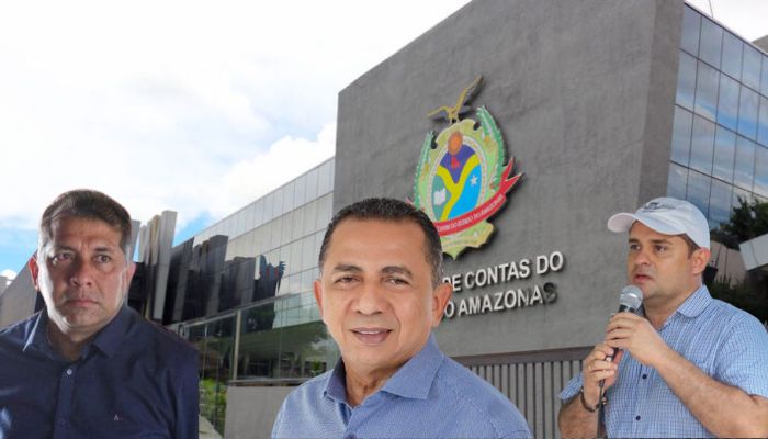‘Trio Parada Dura’: prefeitos Eraldo Trindade, Anderson Souza e Glênio Seixas estão na mira do TCE-AM