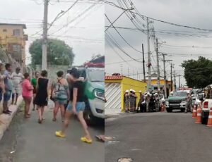 Moradores do Viver Melhor protestam contra instalação de Medidores Aéreos; veja vídeo