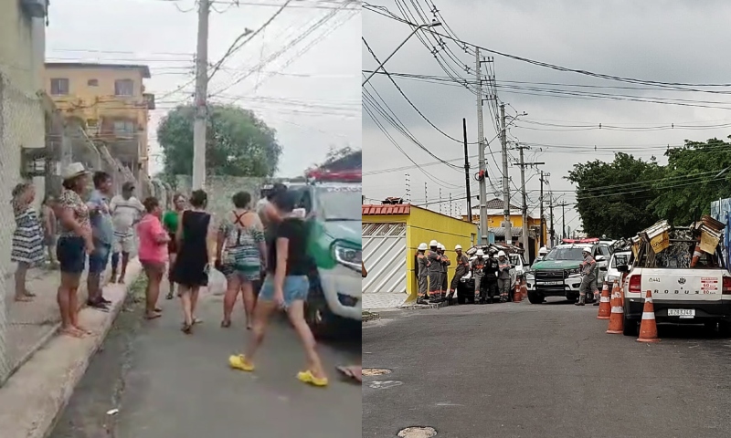 Moradores do Viver Melhor protestam contra instalação de Medidores Aéreos; veja vídeo