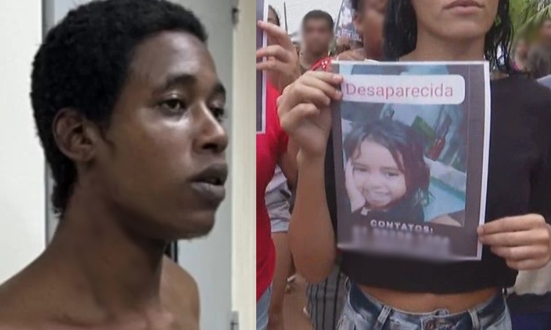 Primo confessa estupr0 e m0rte de sobrinha de 4 anos que estava desaparecida; veja vídeo